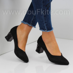 ДАМСКИ ОБУВКИ НА ТОК - 1603-7122007 BLACK