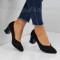 ДАМСКИ ОБУВКИ НА ТОК - 1603-7122007 BLACK