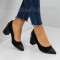 ДАМСКИ ОБУВКИ НА ТОК - 1603-2052008 BLACK