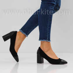 ДАМСКИ ОБУВКИ НА ТОК - 1603-2052008 BLACK