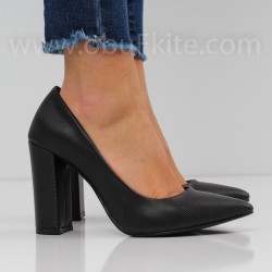ДАМСКИ ОБУВКИ НА ТОК - 1703-18332003 BLACK