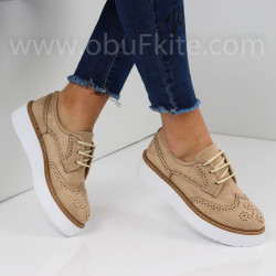 ДАМСКИ ЕЖЕДНЕВНИ ОБУВКИ - 1703-9102004 BEIGE