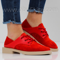 ДАМСКИ ЕЖЕДНЕВНИ ОБУВКИ - 1703-3002005 RED