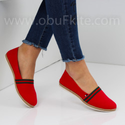 ДАМСКИ ЕСПАДРИЛИ - 1703-0002007 RED