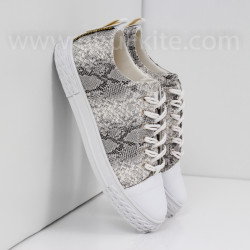 МЪЖКИ КЕЦОВЕ - 1803-1012002 WHITE/SNAKE
