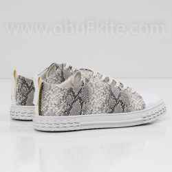 МЪЖКИ КЕЦОВЕ - 1803-1012002 WHITE/SNAKE