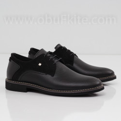 МЪЖКИ ОБУВКИ - 1803-1462011 BLACK