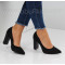 ДАМСКИ ОБУВКИ НА ТОК - 1603-18322002 BLACK