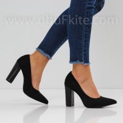 ДАМСКИ ОБУВКИ НА ТОК - 1603-18322002 BLACK