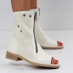 ДАМСКИ БОТИ - 2304-38612001 WHITE