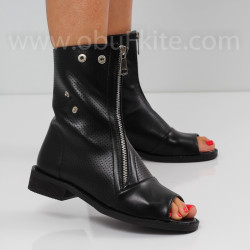 ДАМСКИ БОТИ - 2304-38612001 BLACK