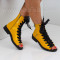 ДАМСКИ БОТИ - 2304-30052002 YELLOW