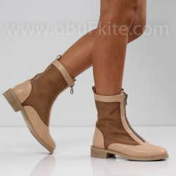 ДАМСКИ БОТИ - 2304-6082003 BEIGE