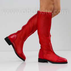 ДАМСКИ БОТУШИ - 2404-6862015 RED