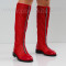 ДАМСКИ БОТУШИ - 2404-6862015 RED