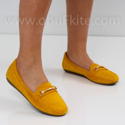 ДАМСКИ МОКАСИНИ - 1505-712004 YELLOW