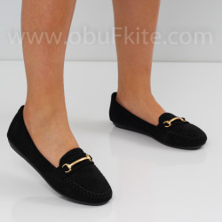 ДАМСКИ МОКАСИНИ - 1505-712004 BLACK
