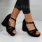 ДАМСКИ САНДАЛИ НА ПЛАТФОРМА 2905-032003 BLACK