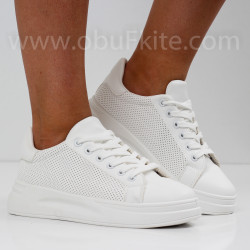 ДАМСКИ КЕЦОВЕ - 1607-98201316 WHITE