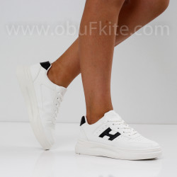 ДАМСКИ КЕЦОВЕ - 1607-62201317 WHITE/BLACK