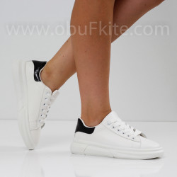 ДАМСКИ КЕЦОВЕ - 1607-56201418 WHITE/BLACK