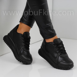 ДАМСКИ КЕЦОВЕ НА ПЛАТФОРМА - 1509-001201908 BLACK