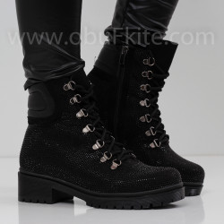 ДАМСКИ БОТИ - 1509-671202514 BLACK