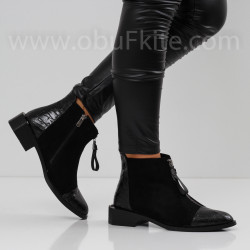 ДАМСКИ БОТИ - 1509-402202417 BLACK
