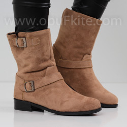 ДАМСКИ БОТИ - 1509-300201819 BEIGE