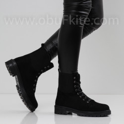 ДАМСКИ БОТИ - 1509-1112201821 BLACK