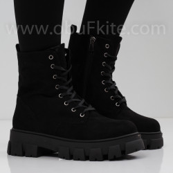 ДАМСКИ БОТИ - 1809-2000202016 BLACK