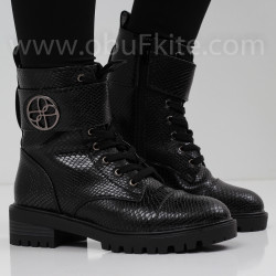 ДАМСКИ БОТИ - 1809-6800203317 BLACK