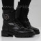 ДАМСКИ БОТИ - 1809-6800203317 BLACK