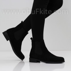 ДАМСКИ БОТИ - 1809-9202518 BLACK