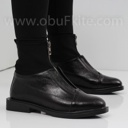 ДАМСКИ БОТИ - 1809-3202219 BLACK
