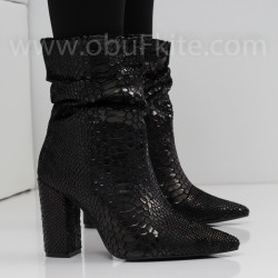 ДАМСКИ БОТИ НА ТОК - 1809-9828201925 BLACK
