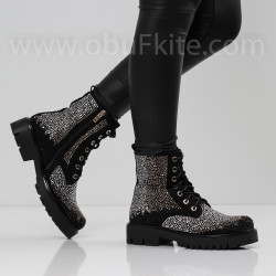 ДАМСКИ БОТИ - 2409-311202601 BLACK