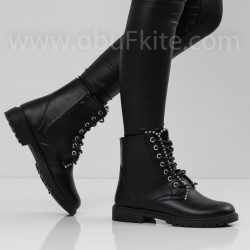 ДАМСКИ БОТИ - 2409-03202203 BLACK