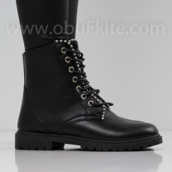 ДАМСКИ БОТИ - 2409-03202203 BLACK