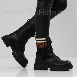 ДАМСКИ БОТИ - 2409-720203204 BLACK