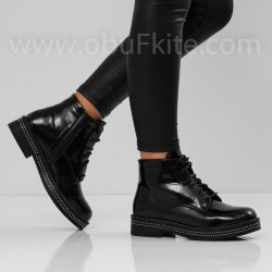ДАМСКИ БОТИ - 2409-800202206 BLACK