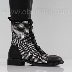 ДАМСКИ БОТИ - 2409-135202408 BLACK
