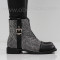ДАМСКИ БОТИ - 2409-132202609 BLACK/SILVER