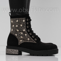ДАМСКИ БОТИ - 2409-303202610 BLACK
