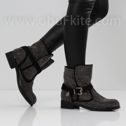 ДАМСКИ БОТИ - 2409-921202211 BLACK