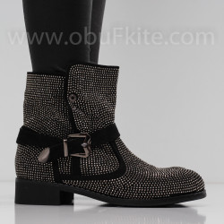 ДАМСКИ БОТИ - 2409-921202211 BLACK