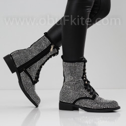 ДАМСКИ БОТИ - 2409-133202612 BLACK
