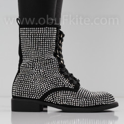 ДАМСКИ БОТИ - 2409-133202612 BLACK
