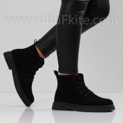 ДАМСКИ БОТИ - 2409-81202215 BLACK