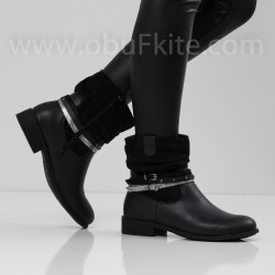 ДАМСКИ БОТИ - 2409-92532153202216 BLACK